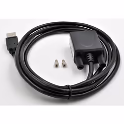 EXSYS EX-1311-2IS câble Série Noir 1,8 m USB Type-A DB-9