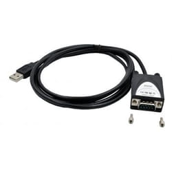 EXSYS EX-1311-2 câble Série Noir 1,8 m USB Type-A DB-9