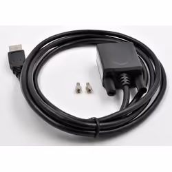EXSYS EX-1311-2 câble Série Noir 1,8 m USB Type-A DB-9