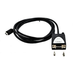 EXSYS EX-2311-2F câble Série Noir 1,8 m DB-9