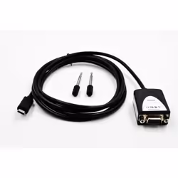 EXSYS EX-2311-2F câble Série Noir 1,8 m DB-9