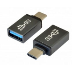 EXSYS EX-47990 changeur de genre de câble USB 3.1 C USB 3.0 A Gris
