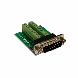 EXSYS EX-49010, 15p D-SUB, 16p, Vert, Argent