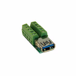 EXSYS EX-49060, USB 3.0, 10p, Vert, Argent