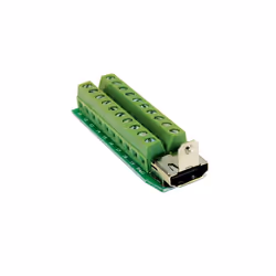 EXSYS EX-49065, HDMI, 20p, Vert, Argent