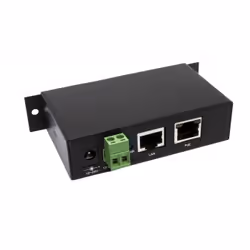 EXSYS EX-6007POE, Gigabit Ethernet, 10,100,1000 Mbit/s, IEEE 802.3af, Noir, 48 V, 300 g