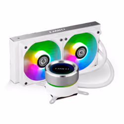 Lian Li Galahad AIO 240, Refroidisseur de liquide tout-en-un, 69,17 cfm, Blanc
