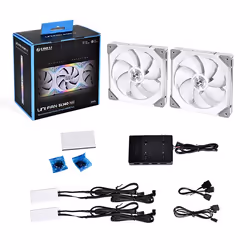 Lian Li Uni Fan SL140 Boitier PC Ventilateur 14 cm Blanc 2 pièce(s)