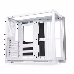 Lian Li O11D Mini-S, Mini Tower, PC, Blanc, ATX, micro ATX, Mini-ITX, Aluminium, SPCC, Verre trempé, 17,9 cm