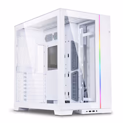 Lian Li O11 Dynamic EVO, Midi Tower, PC, Blanc, ATX, EATX, ITX, micro ATX, Aluminium, Acier, Verre trempé, 16,7 cm