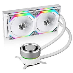 Refroidisseur liquide - LIAN LI - GALAHAD 240 SL v2 - ARGB blanc - Compatible Intel et AMD - Aluminium usiné