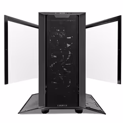 Lian Li LANCOOL III Midi Tower Noir, Transparent - Vue supplémentaire 4