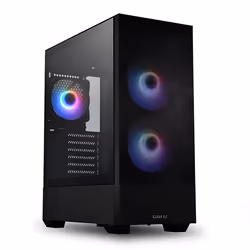Lian Li Lancool 205M, Tower, PC, Noir, ATX, micro ATX, Mini-ITX, Acier, 16 cm