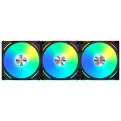 Lian Li UF-AL120V2-3B système de refroidissement d’ordinateur Boitier PC Ventilateur 12 cm Noir 3 pièce(s)