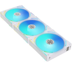 Lian Li UF-AL120V2-3W système de refroidissement d’ordinateur Boitier PC Ventilateur 12 cm Blanc 3 pièce(s)