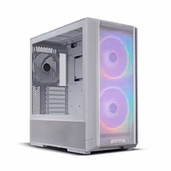 Lian Li LANCOOL 216 Midi Tower Transparent, Blanc