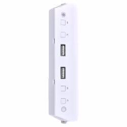 Lian Li LAN216-1, USB pin header (19 pin), USB 3.0, Blanc, Plastique, 0,82 m, 147,8 mm