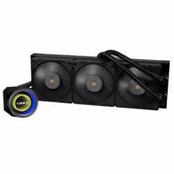 Lian Li Galahad II Trinity Performance, Refroidisseur de liquide tout-en-un, 12 cm, 108,29 cfm, Noir