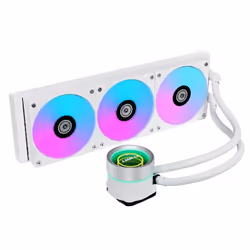 Lian Li Galahad II Trinity, Refroidisseur de liquide tout-en-un, 12 cm, 89,1 cfm, Blanc