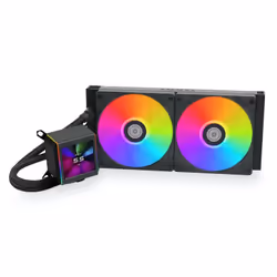 Lian Li GA II LCD, Kit de refroidissement du liquide, 12 cm, 200 tr/min, 2100 tr/min, 29 dB, 61,3 cfm