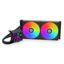Lian Li GA II LCD Processeur Kit de refroidissement du liquide 12 cm Blanc