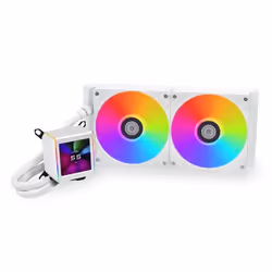 Lian Li GA II LCD, Kit de refroidissement du liquide, 12 cm, 200 tr/min, 2100 tr/min, 29 dB, 61,3 cfm