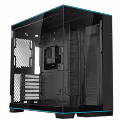 Lian Li O11D EVO RGB, Tower, PC, Noir, ATX, EATX, Mini-ITX, Aluminium, Acier, Verre trempé, Multi
