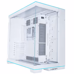 Lian Li O11D EVO RGB, Tower, PC, Blanc, ATX, EATX, Mini-ITX, Aluminium, Acier, Verre trempé, Multi