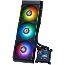 Lian Li HydroShift LCD 360S Boitier PC Refroidisseur de liquide tout-en-un 12 cm Noir