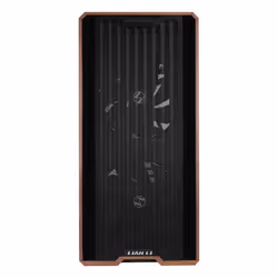 Lian Li Lancool LAN217X unité centrale Midi Tower Noir, Bois