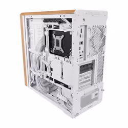 Lian Li Lancool LAN217W unité centrale Midi Tower Blanc, Bois - Vue supplémentaire 6