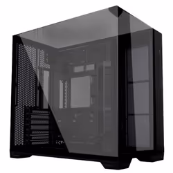 Lian Li O11 VISION COMPACT, Tower, PC, Noir, ATX, micro ATX, Mini-ITX, EATX, Acier, Aluminium, Verre trempé, 16,4 cm