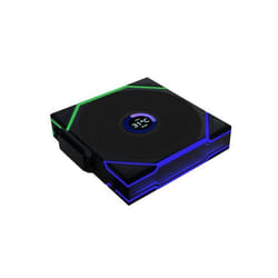12TLLCD1W1B Ventilateur boîtier Lian-Li UNI FAN TL Sans fil LCD ARGB PWM - 120mm - Noir