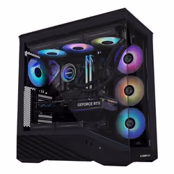 Lian Li Vector V100 Midi Tower Noir, Transparent - Vue supplémentaire 6