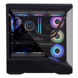 Lian Li Vector V100 Midi Tower Noir, Transparent - Vue supplémentaire 7