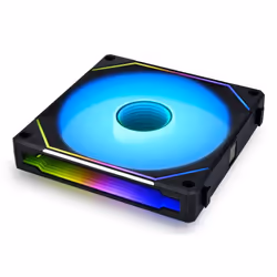 Lian Li Uni Fan 12RSLIN3B système de refroidissement d'ordinateur Boitier PC Ventilateur 12 cm Noir - Vue supplémentaire 4