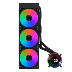 Lian Li GA II Hydroshift II LCD-C 360CL Processeur Refroidisseur de liquide tout-en-un 12 cm Noir 1 pièce(s) - Vue supplémentaire 2