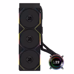 Lian Li GA II Hydroshift II LCD-C 360TL Boitier PC Refroidisseur de liquide tout-en-un 12 cm Noir 1 pièce(s) - Vue supplémentaire 2