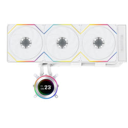 Lian Li GA II Hydroshift II LCD-C 360TL Boitier PC Refroidisseur de liquide tout-en-un 12 cm Blanc 1 pièce(s)