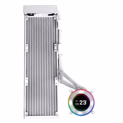Lian Li GA II Hydroshift II LCD-C 360N Boitier PC Dissipateur thermique/Radiateur Blanc - Vue supplémentaire 2