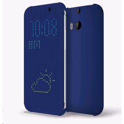 HTC HC M100, Housse, HTC, One (M8), Bleu