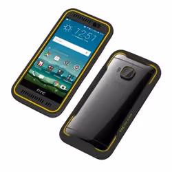 HTC 99H20072-00 coque de protection pour téléphones portables Noir, Jaune