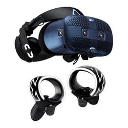 HTC Cosmos Casque de visualisation dédié Noir, Bleu
