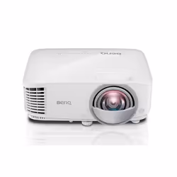 BenQ MX825ST vidéo-projecteur Projecteur à focale courte 3300 ANSI lumens DLP XGA (1024x768) Compatibilité 3D Blanc