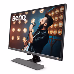 BenQ EW3270U écran plat de PC 31.5" 4K Ultra HD LED Noir, Gris, Métallique