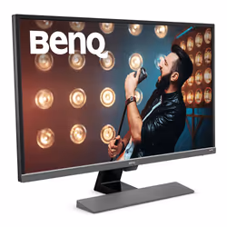 BenQ EW3270U écran plat de PC 31.5" 4K Ultra HD LED Noir, Gris, Métallique