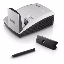 BenQ MW855UST+ vidéo-projecteur Projecteur à focale ultra courte 3500 ANSI lumens DLP WXGA (1280x800) Compatibilité 3D Noir, Blanc - Vue supplémentaire 8