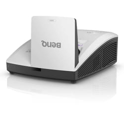 BenQ MH856UST+ vidéo-projecteur Projecteur à focale ultra courte 3500 ANSI lumens DLP 1080p (1920x1080) Compatibilité 3D Noir, Blanc