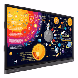 BenQ RP8602 tableau blanc interactif et accessoire 2,18 m (86") 3840 x 2160 pixels Écran tactile