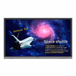 BenQ RE6501, Écran plat interactif, 165,1 cm (65"), LED, 3840 x 2160 pixels, 18/7